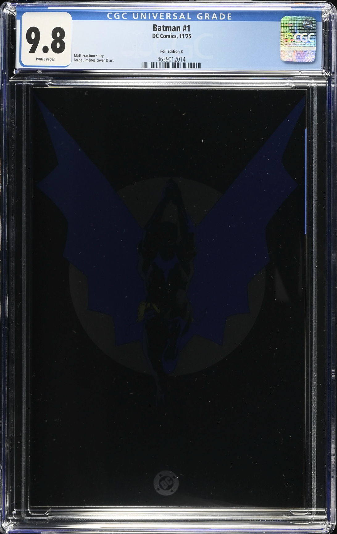 Batman #1 - Cover N - Jimenez Blind Bag Alternate Foil Variant CGC 9.8