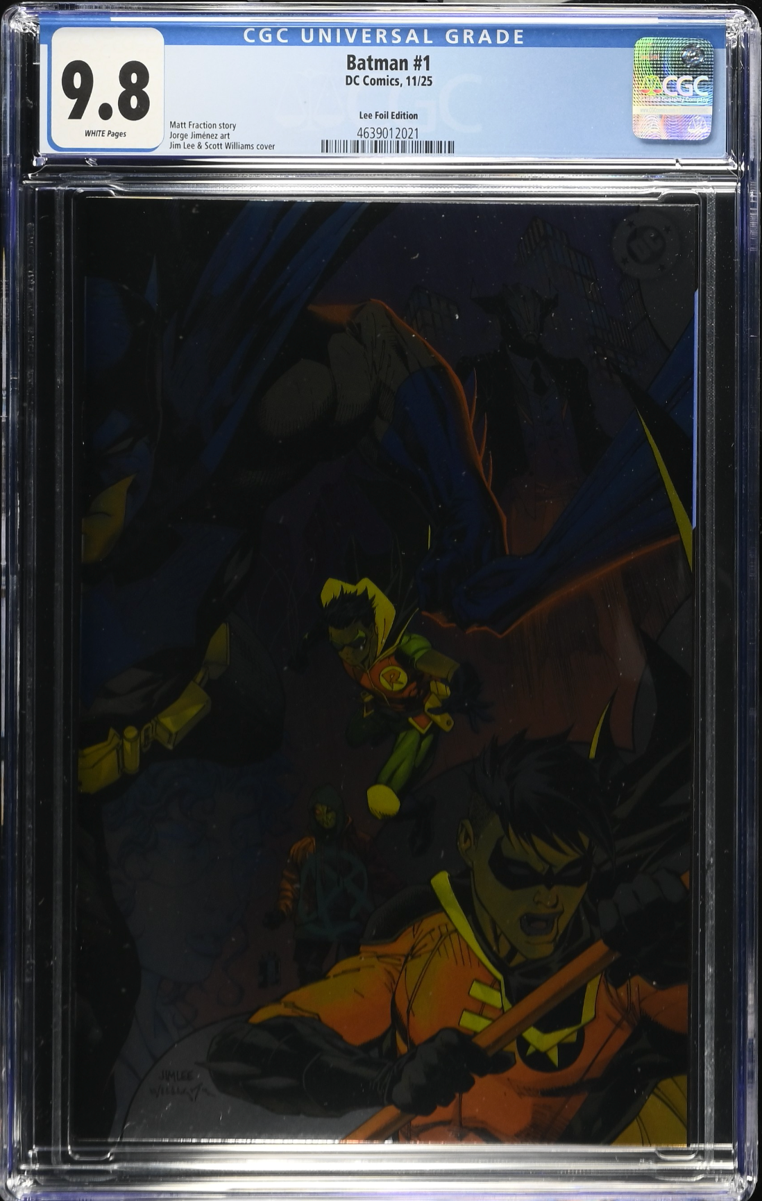 Batman #1 - Cover N - Jim Lee Blind Bag Foil Variant CGC 9.8