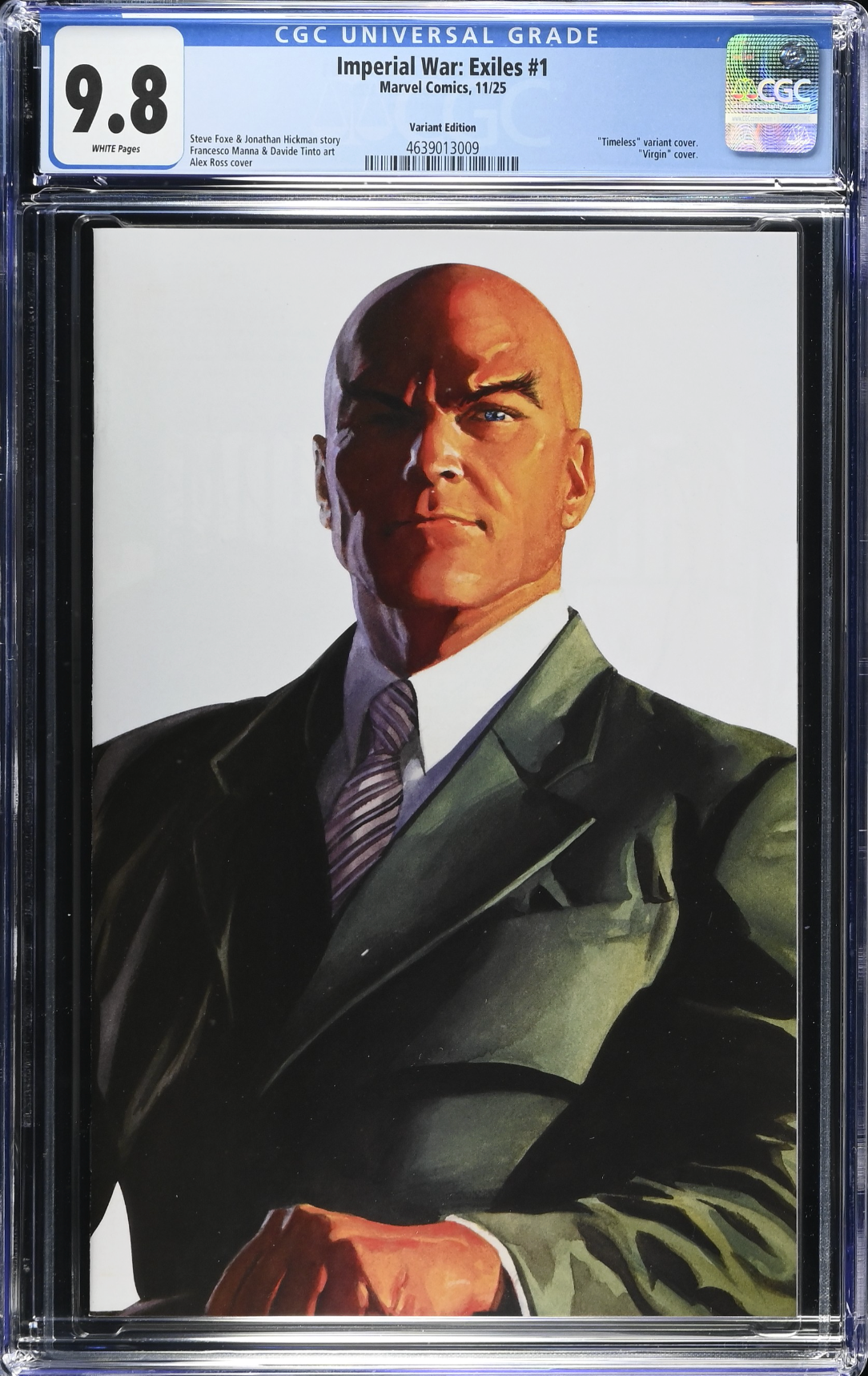 Imperial War: Exiles #1 Ross Timeless Variant CGC 9.8