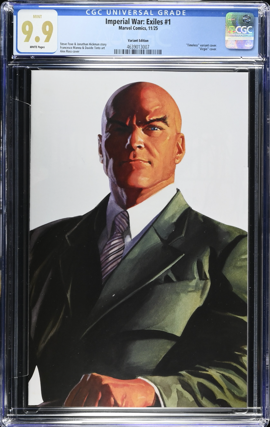 Imperial War: Exiles #1 Ross Timeless Variant CGC 9.9