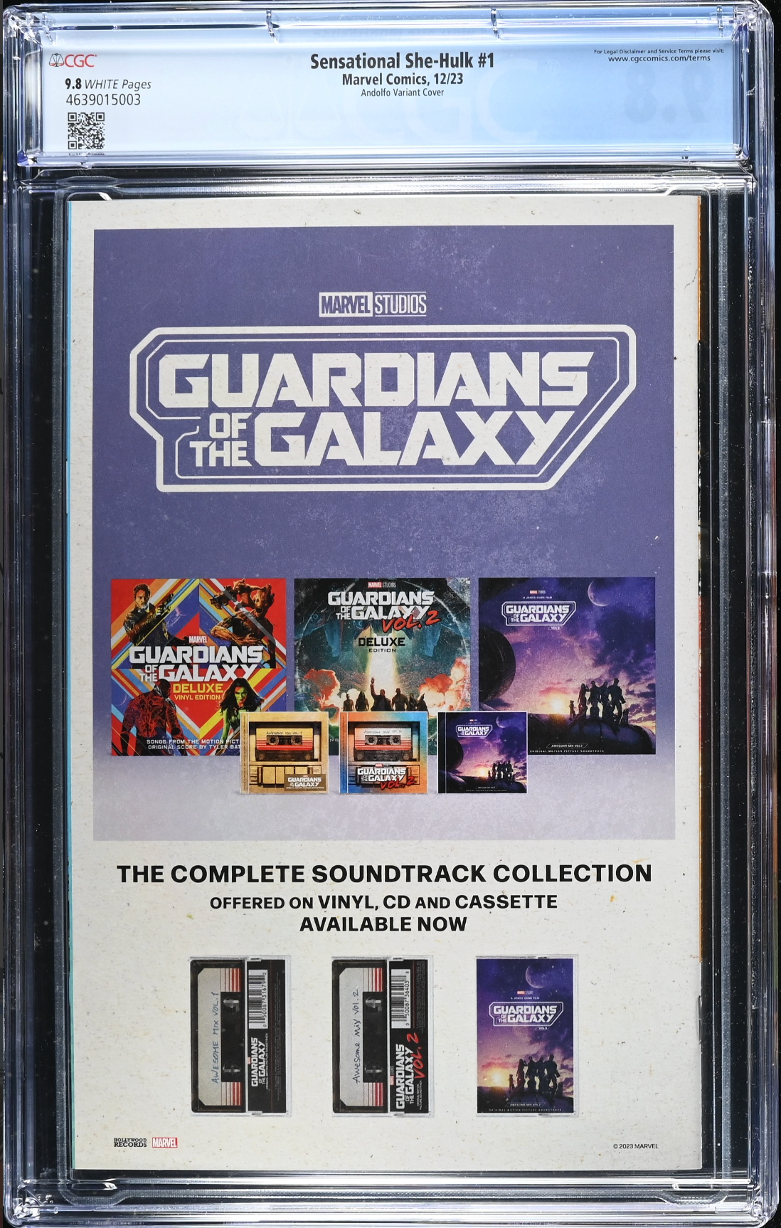 The Sensational She-Hulk #1 Andolofo Variant CGC 9.8