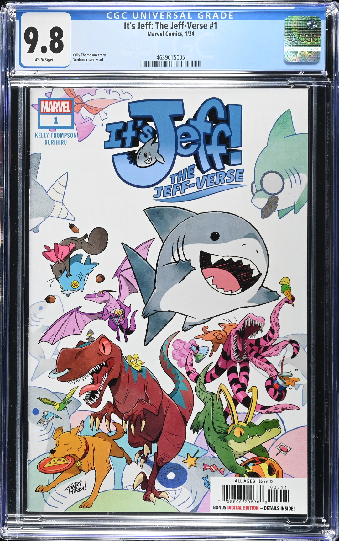 It's Jeff: The Jeff-Verse #1 CGC 9.8