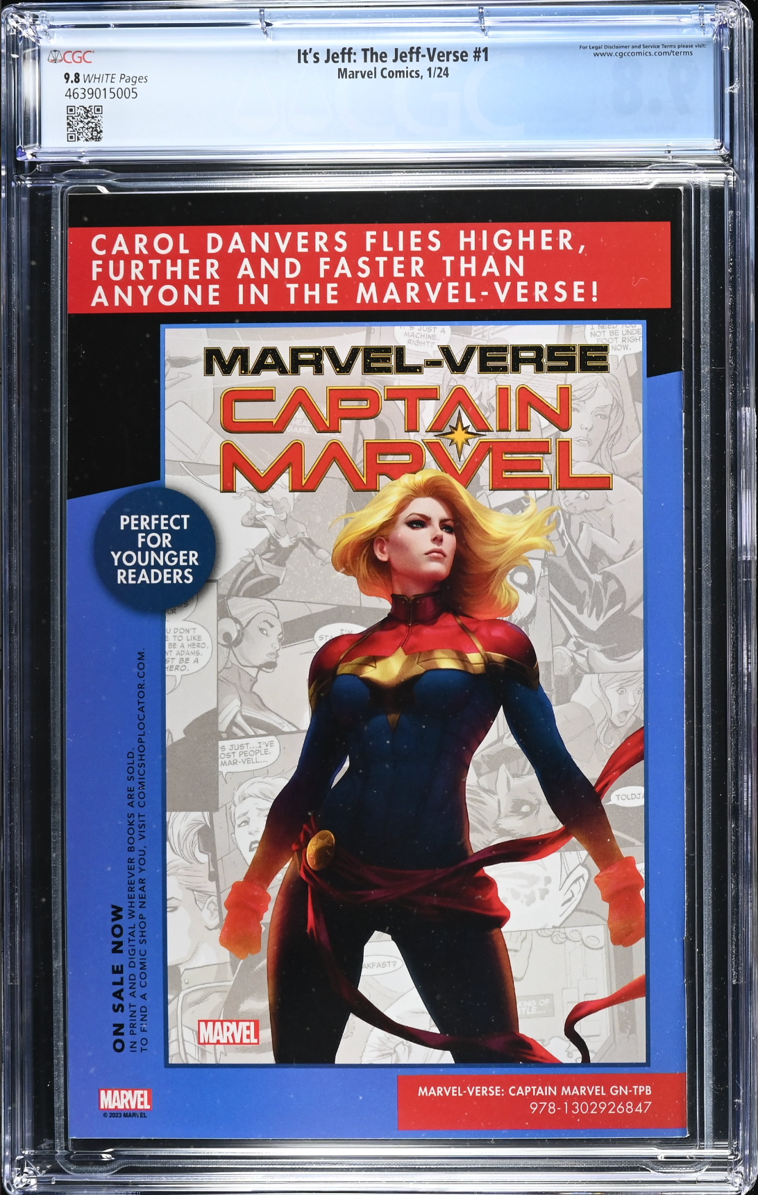 It's Jeff: The Jeff-Verse #1 CGC 9.8