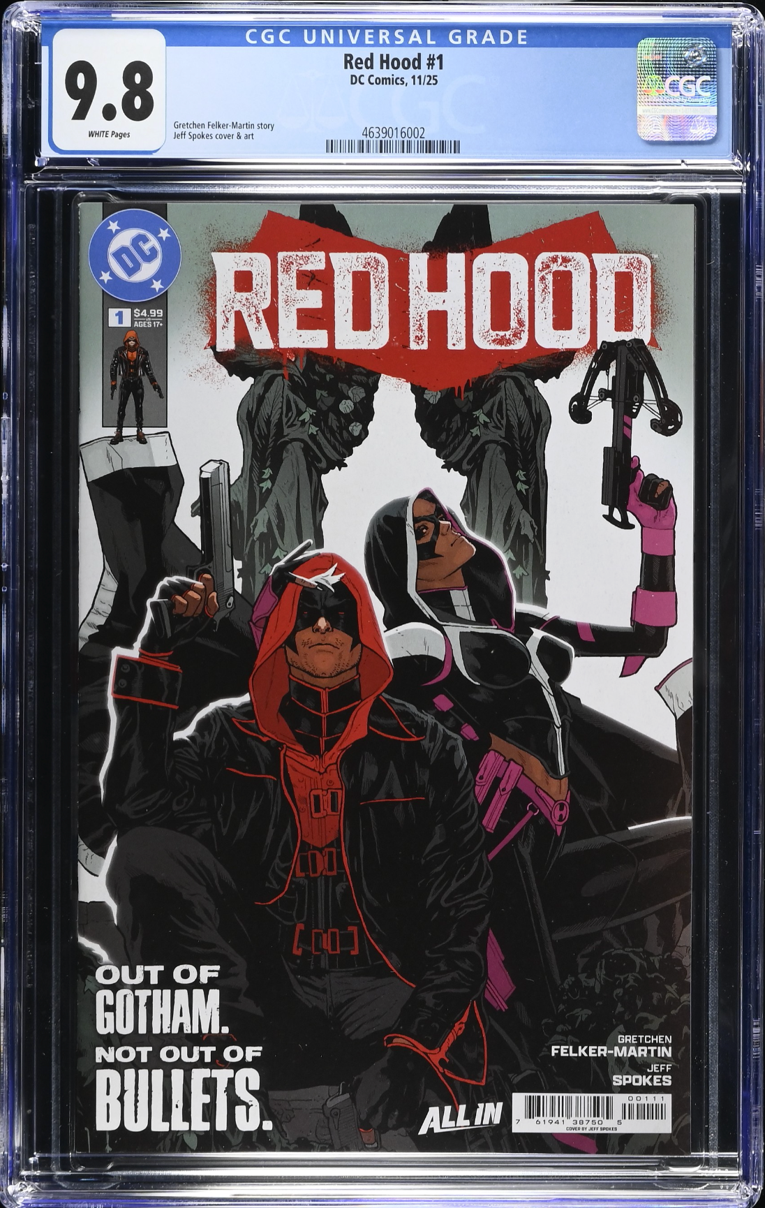 Red Hood #1 CGC 9.8