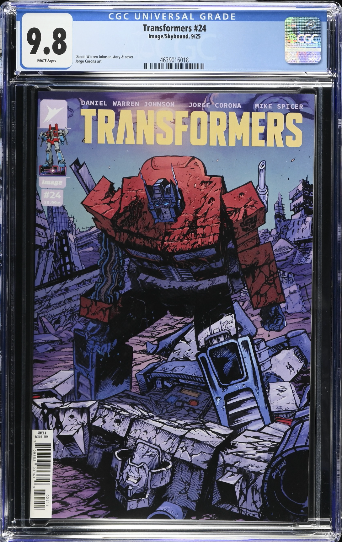 Transformers #24 CGC 9.8