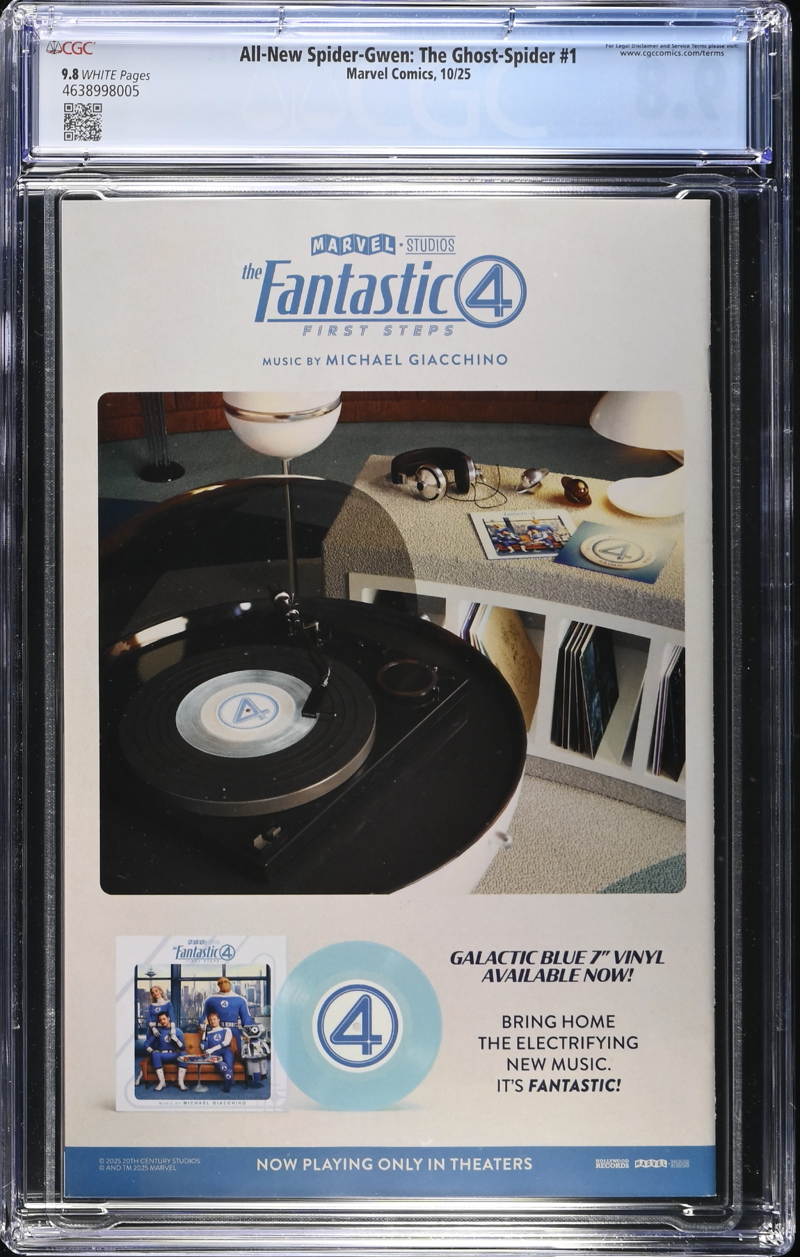 All-New Spider-Gwen: The Ghost Spider #1 CGC 9.8