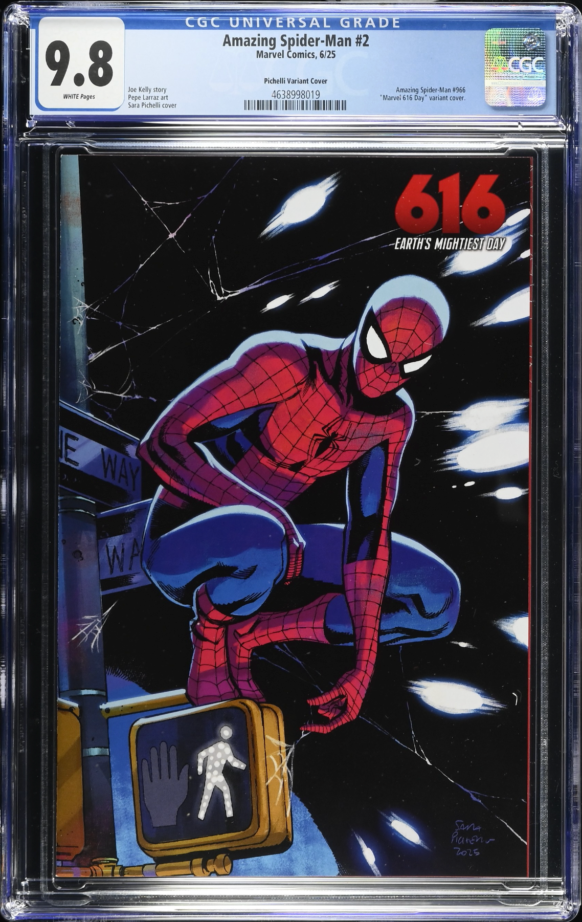 Amazing Spider-Man #2 Pichelli One Per Store 616 Day Retailer Incentive Variant CGC 9.8