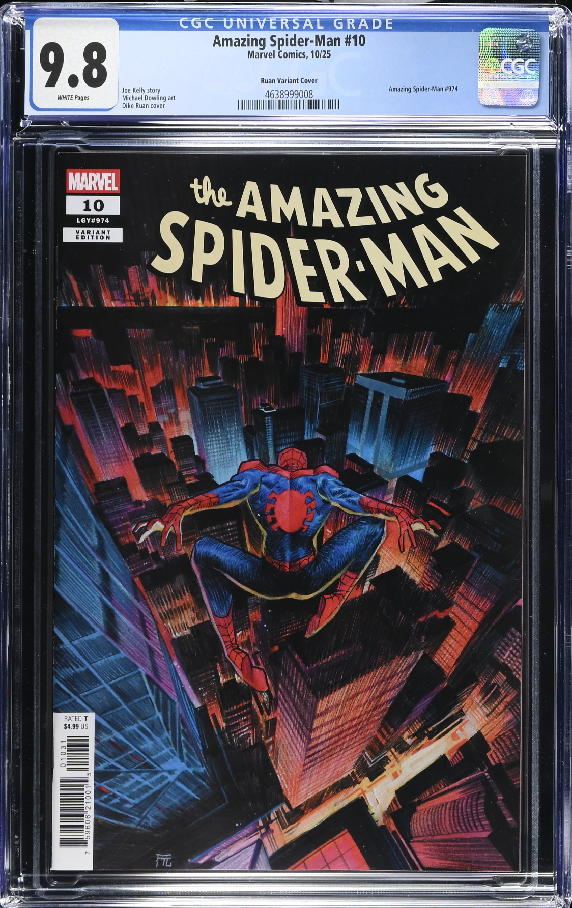 Amazing Spider-Man #10 Ruan Variant CGC 9.8