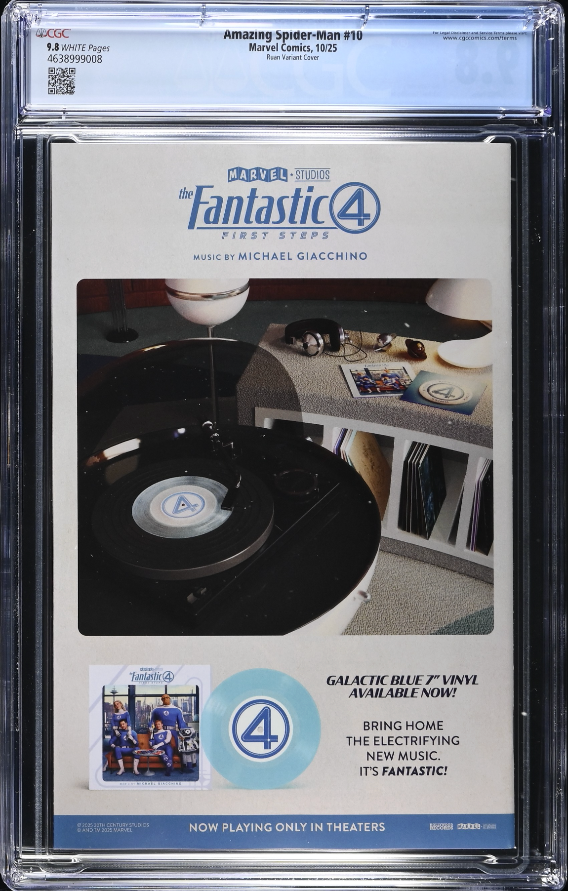 Amazing Spider-Man #10 Ruan Variant CGC 9.8