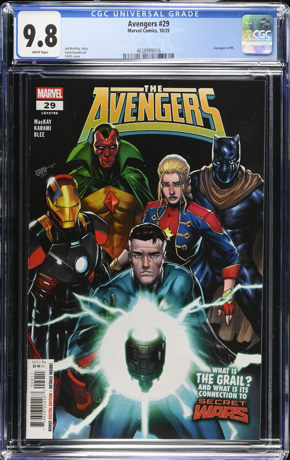 Avengers #29 CGC 9.8
