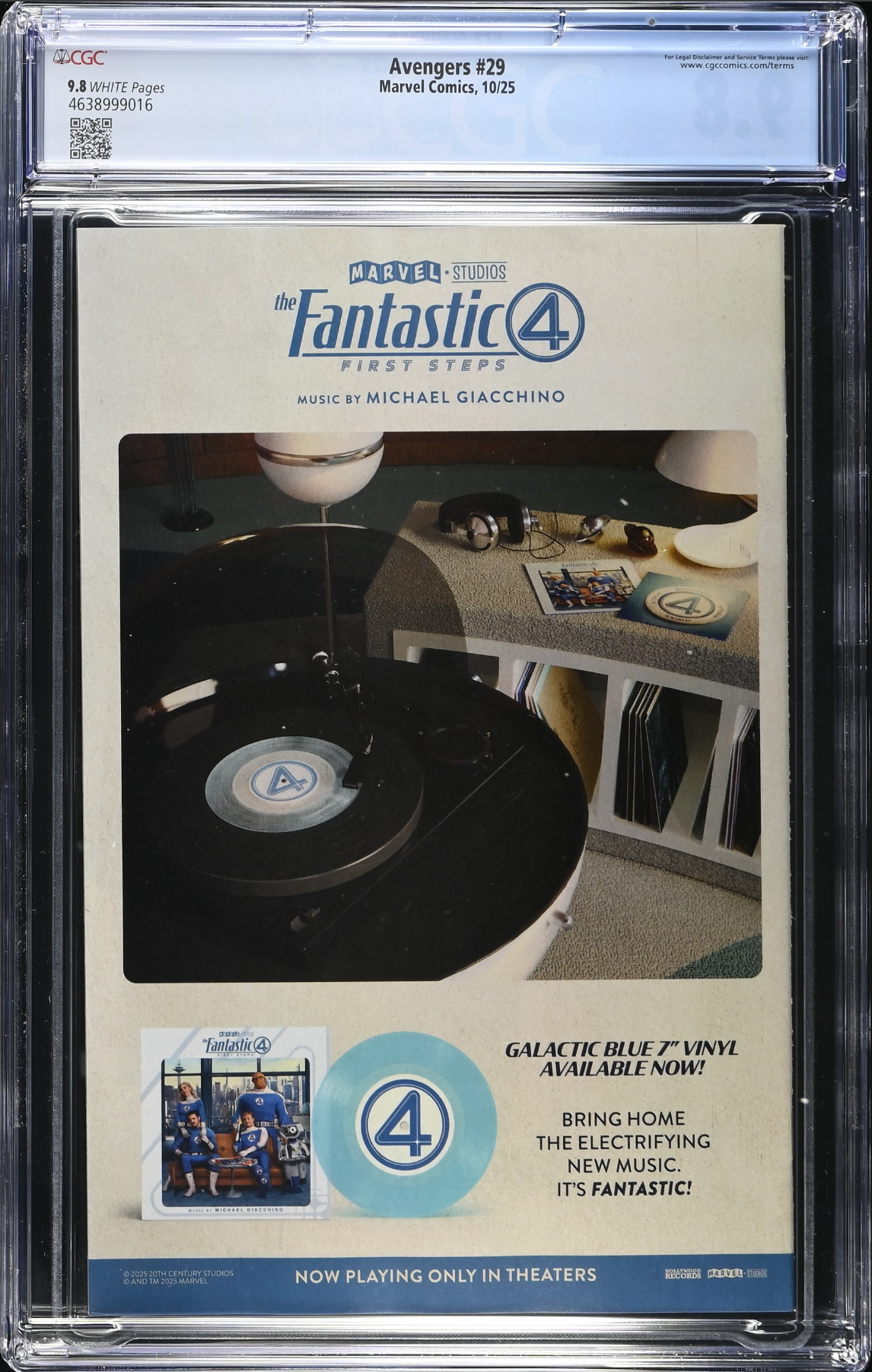 Avengers #29 CGC 9.8