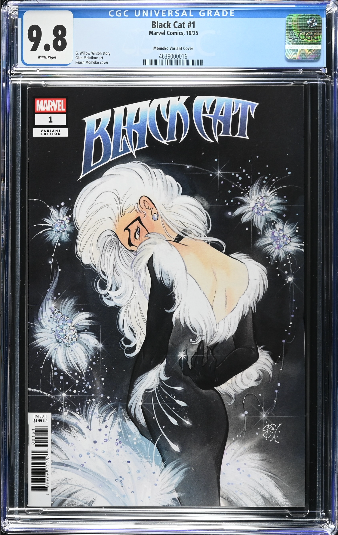 Black Cat #1 Momoko Variant CGC 9.8