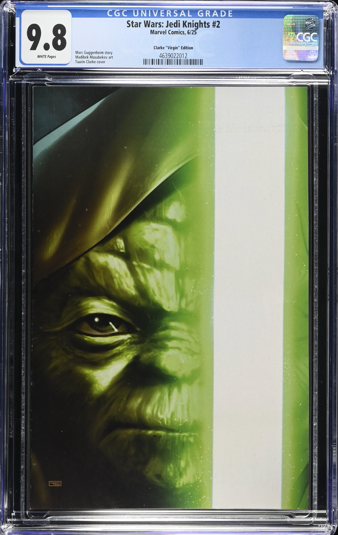 Star Wars: Jedi Knights #2 Clarke 1:100 Virgin Retailer Incentive Variant CGC 9.8