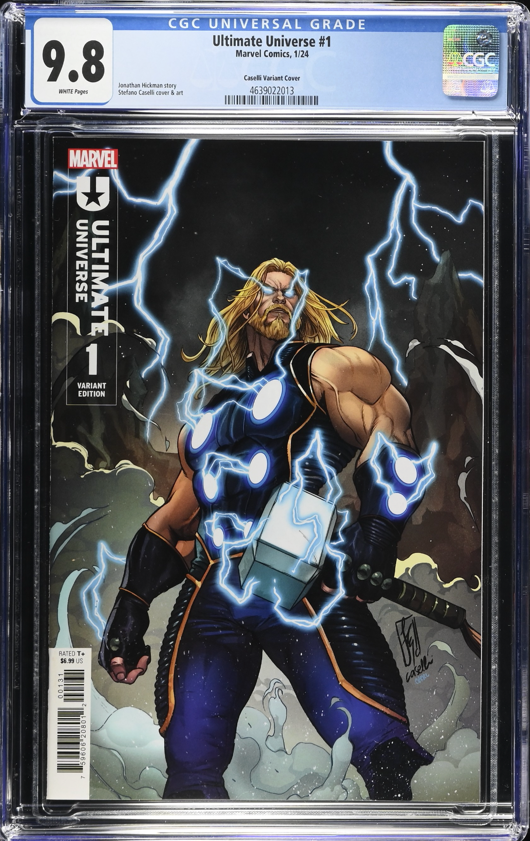 Ultimate Universe #1 Caselli Variant CGC 9.8