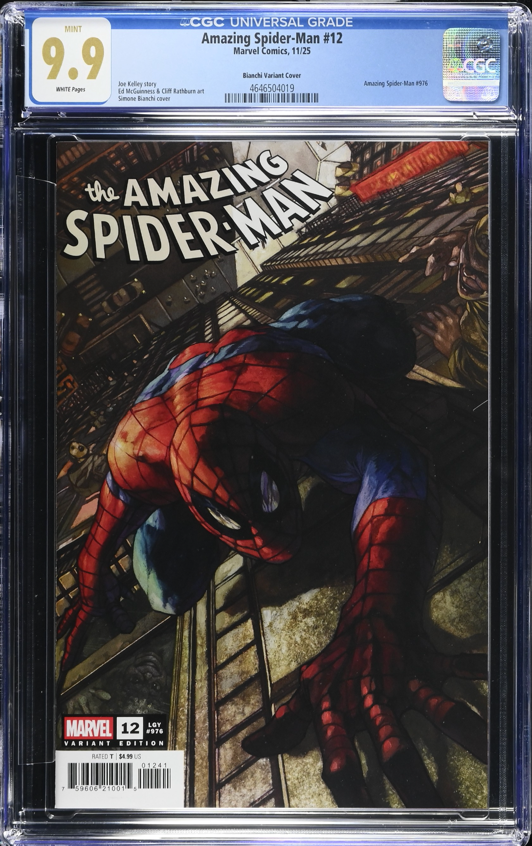 Amazing Spider-Man #12 Bianchi Variant CGC 9.9