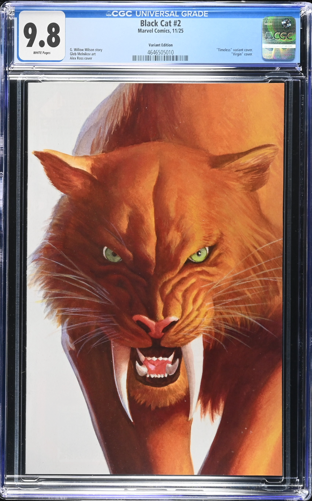 Black Cat #2 Ross Timeless Variant CGC 9.8