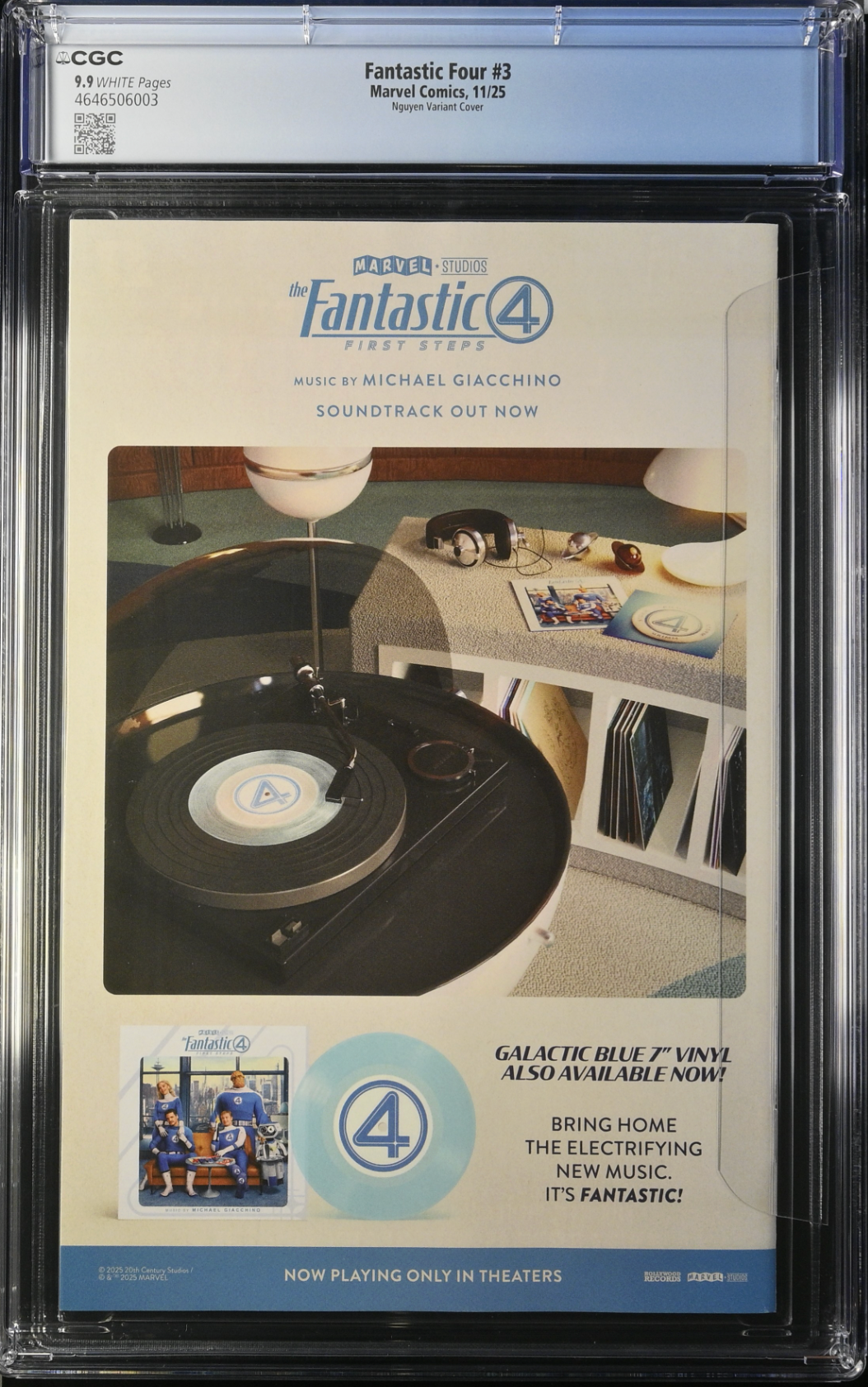 Fantastic Four #3 Nguyen Variant CGC 9.9
