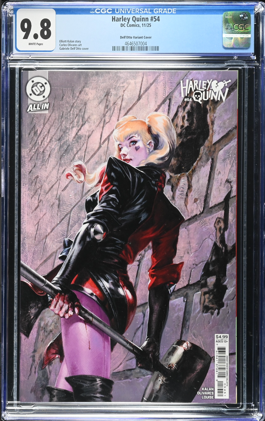 Harley Quinn #54 Dell'Otto Variant CGC 9.8
