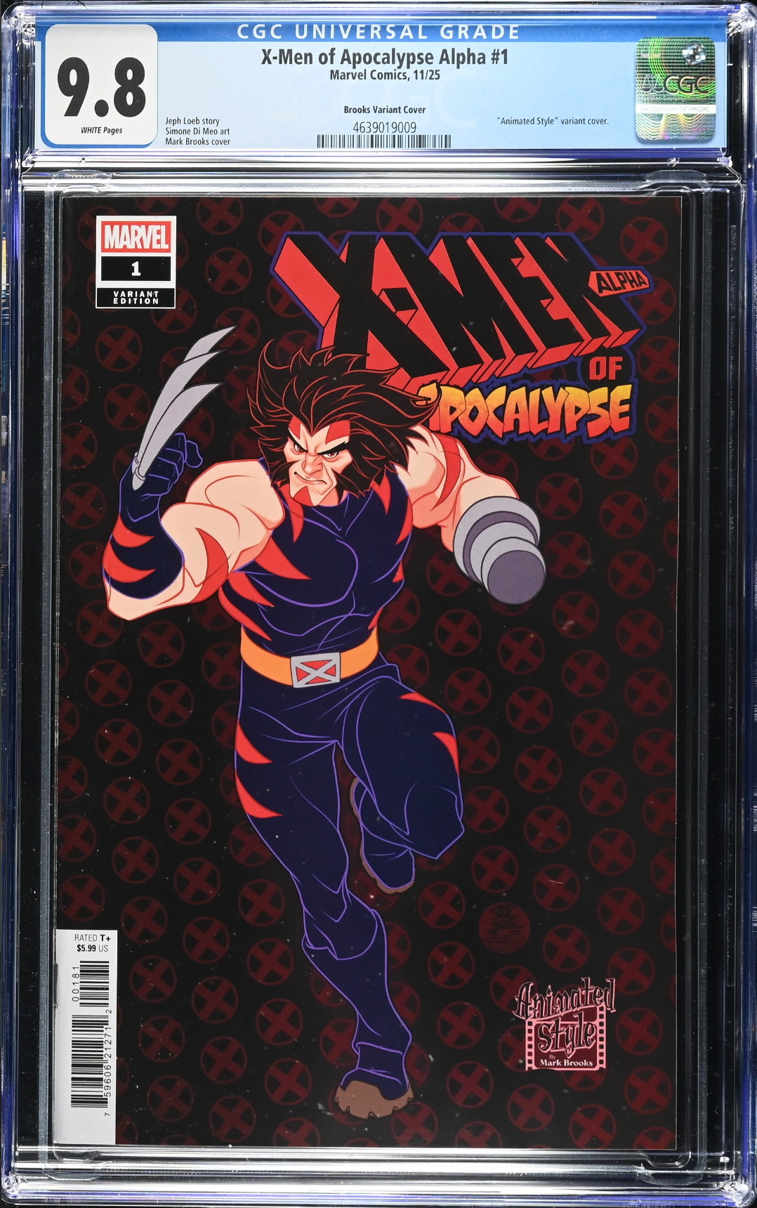 X-Men of Apocalypse Alpha #1 Brooks Variant CGC 9.8