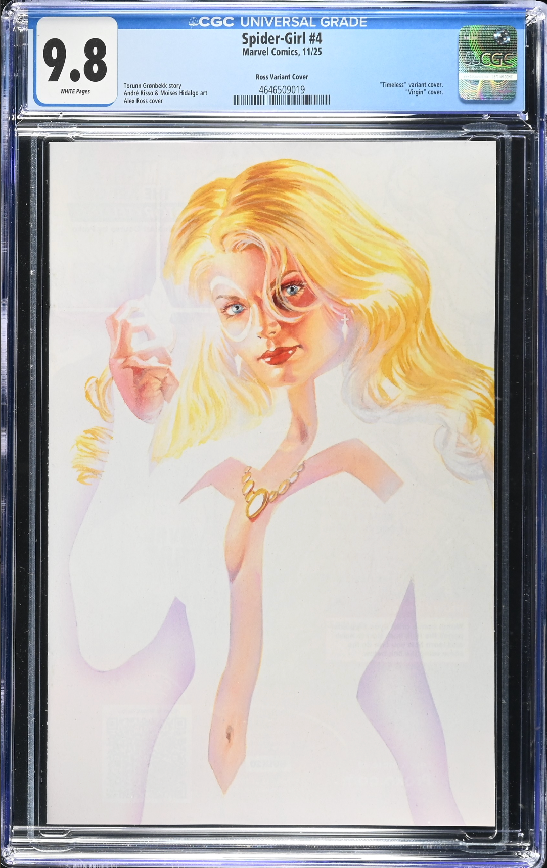 Spider-Girl #4 Ross Timeless Variant CGC 9.8
