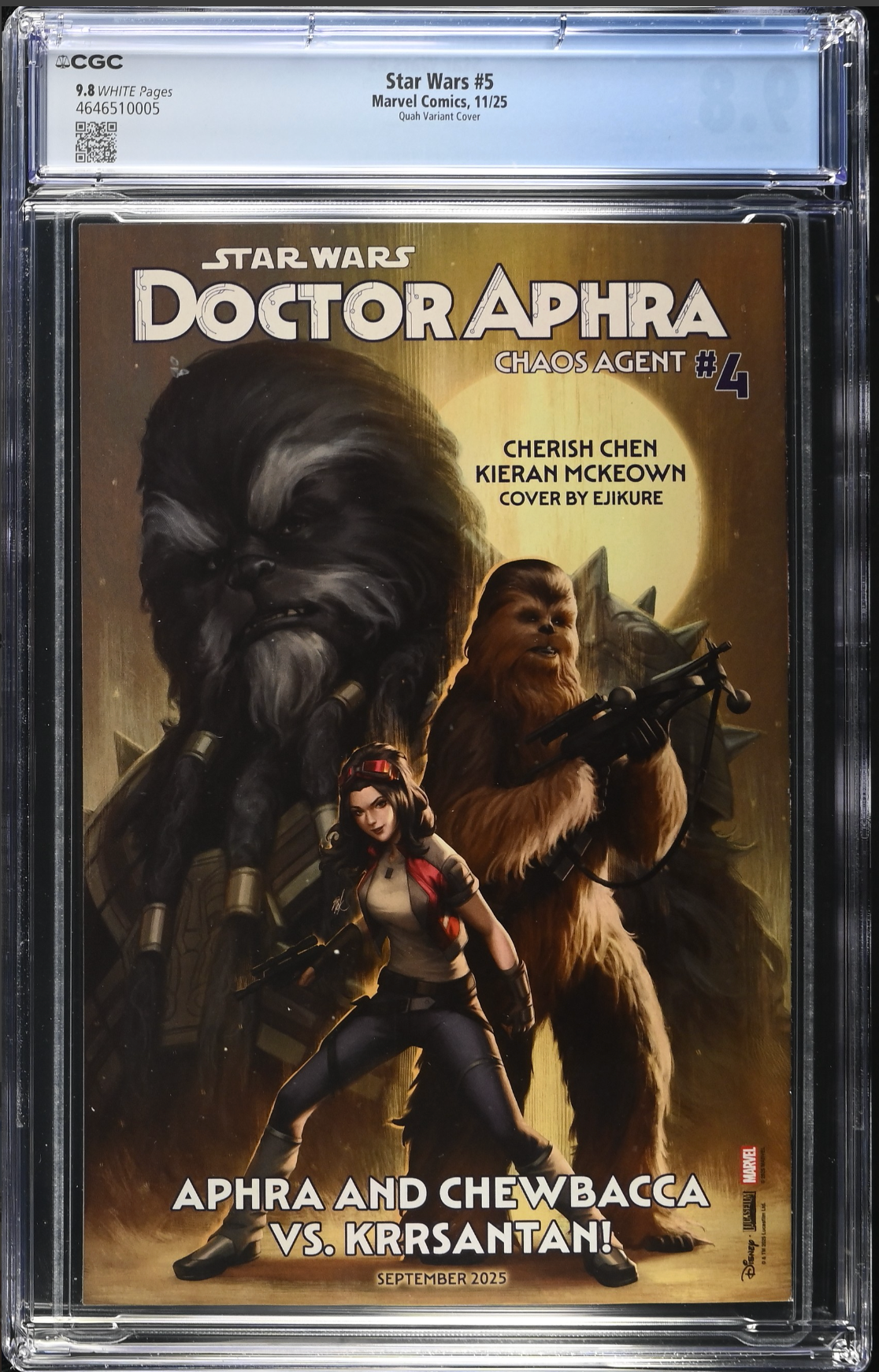 Star Wars #5 Quah Variant CGC 9.8