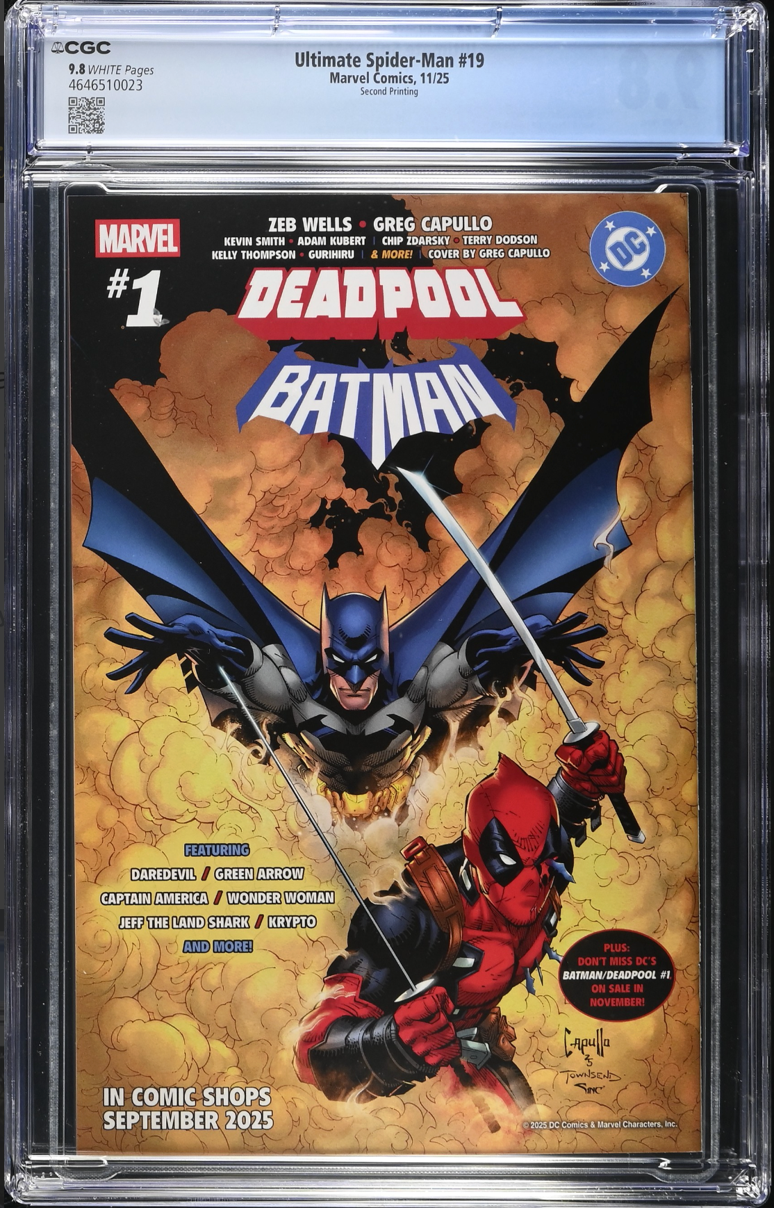 Ultimate Spider-Man #19 Second Printing CGC 9.8