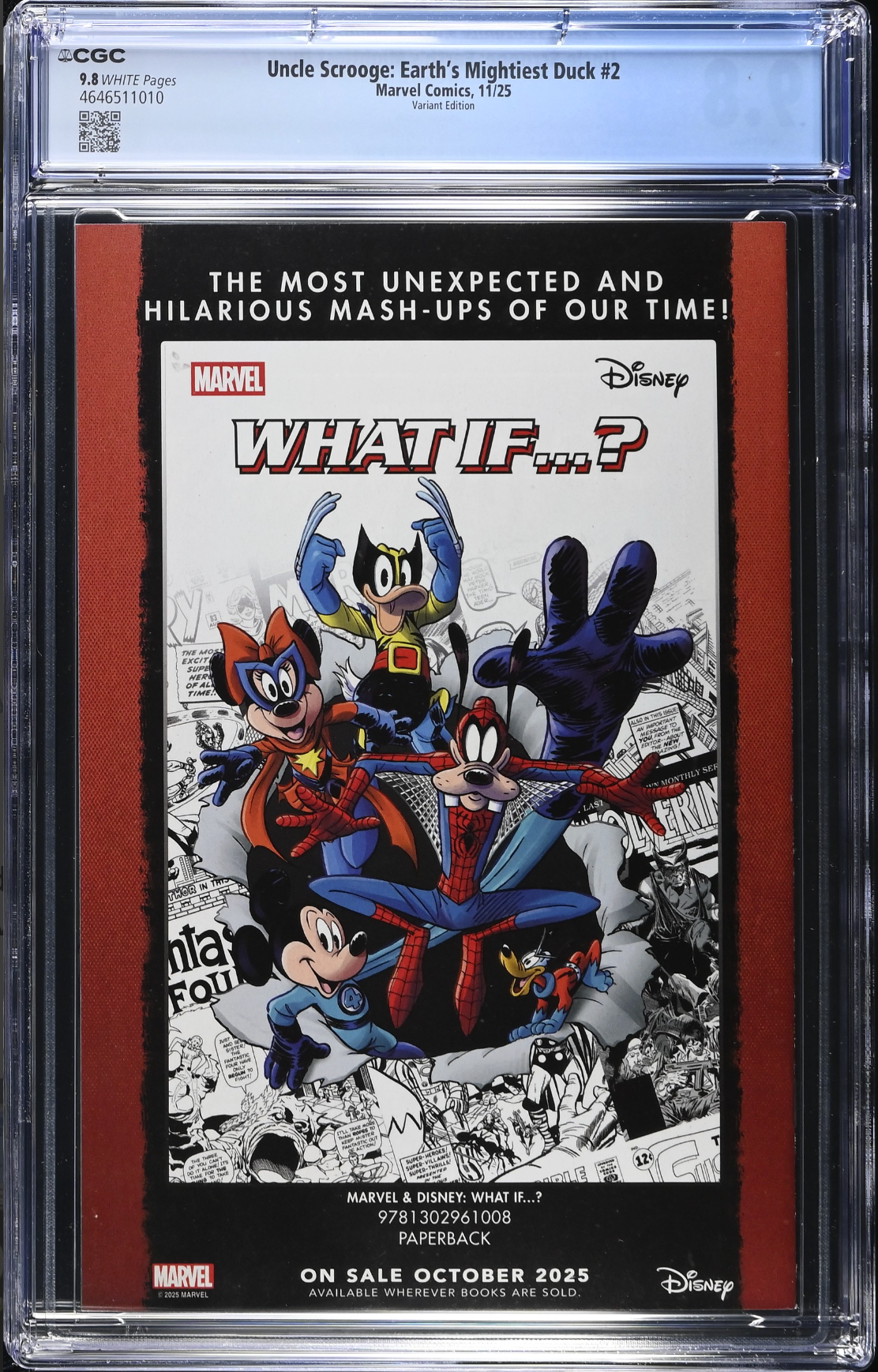 Uncle Scrooge: Earth's Mightiest Duck #2 Lopez Variant CGC 9.8
