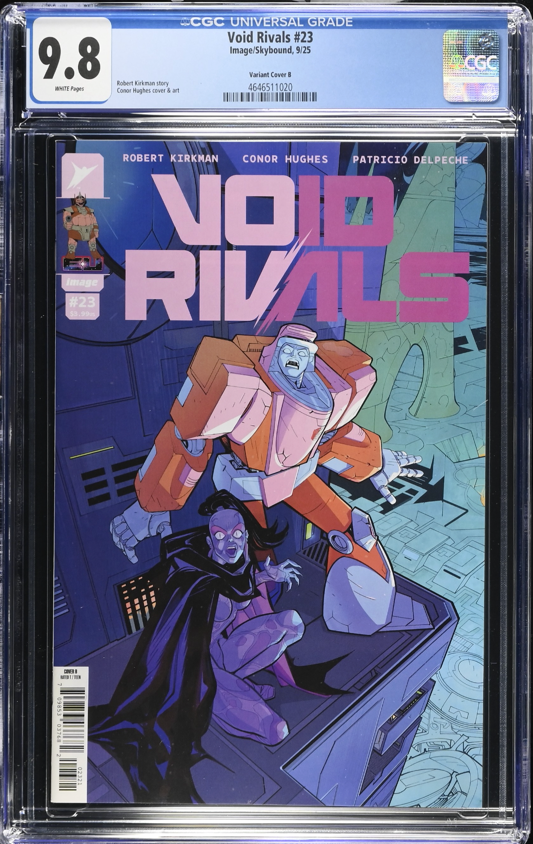 Void Rivals #23 Hughes Variant CGC 9.8