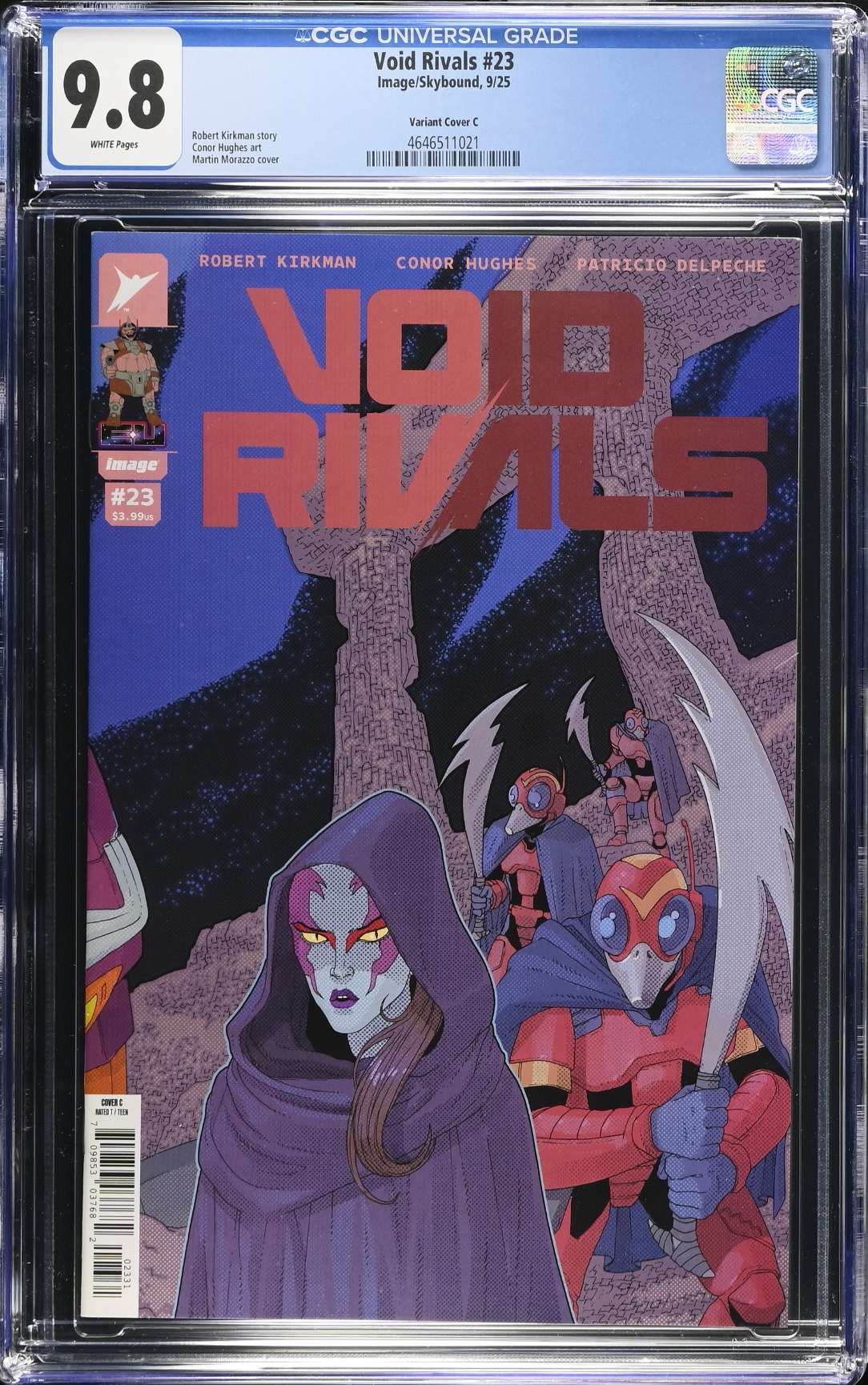 Void Rivals #23 Morrazo 1:10 Retailer Incentive Variant CGC 9.8