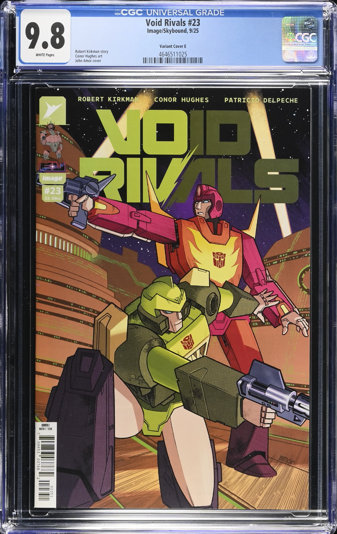 Void Rivals #23 Amor 1:50 Retailer Incentive Variant CGC 9.8