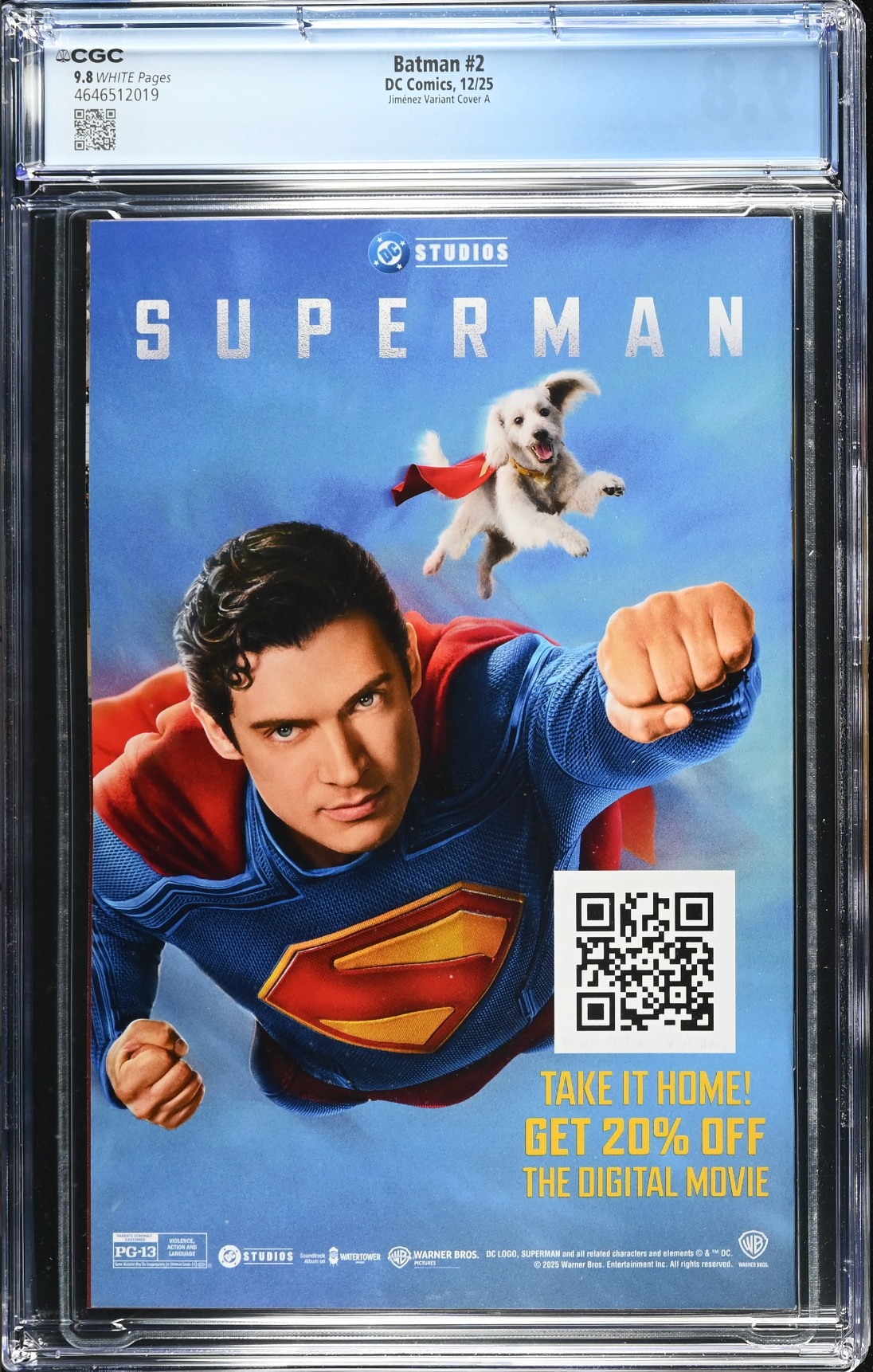 Batman #2 Jimenez Variant CGC 9.8
