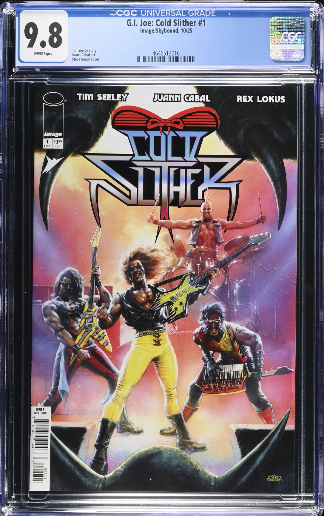 G.I. Joe: Cold Slither #1 CGC 9.8