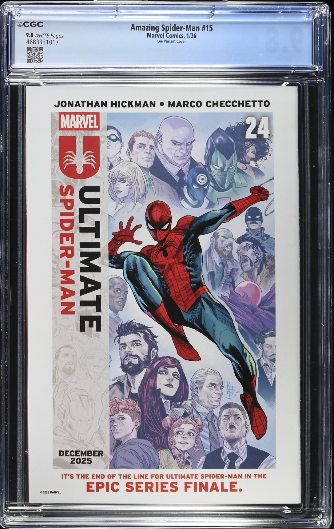 Amazing Spider-Man #15 InHyuk Lee Street-Verse Variant CGC 9.8