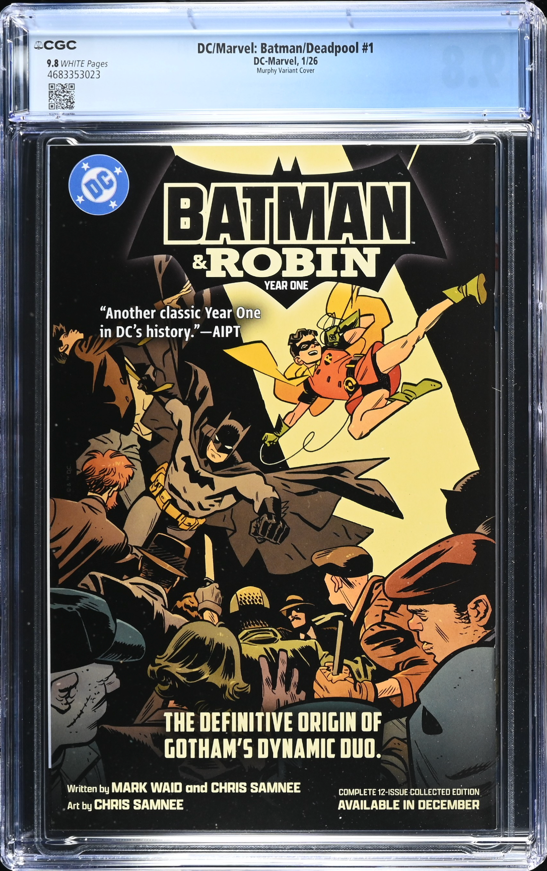 DC/Marvel: Batman/Deadpool #1 Murphy Variant CGC 9.8