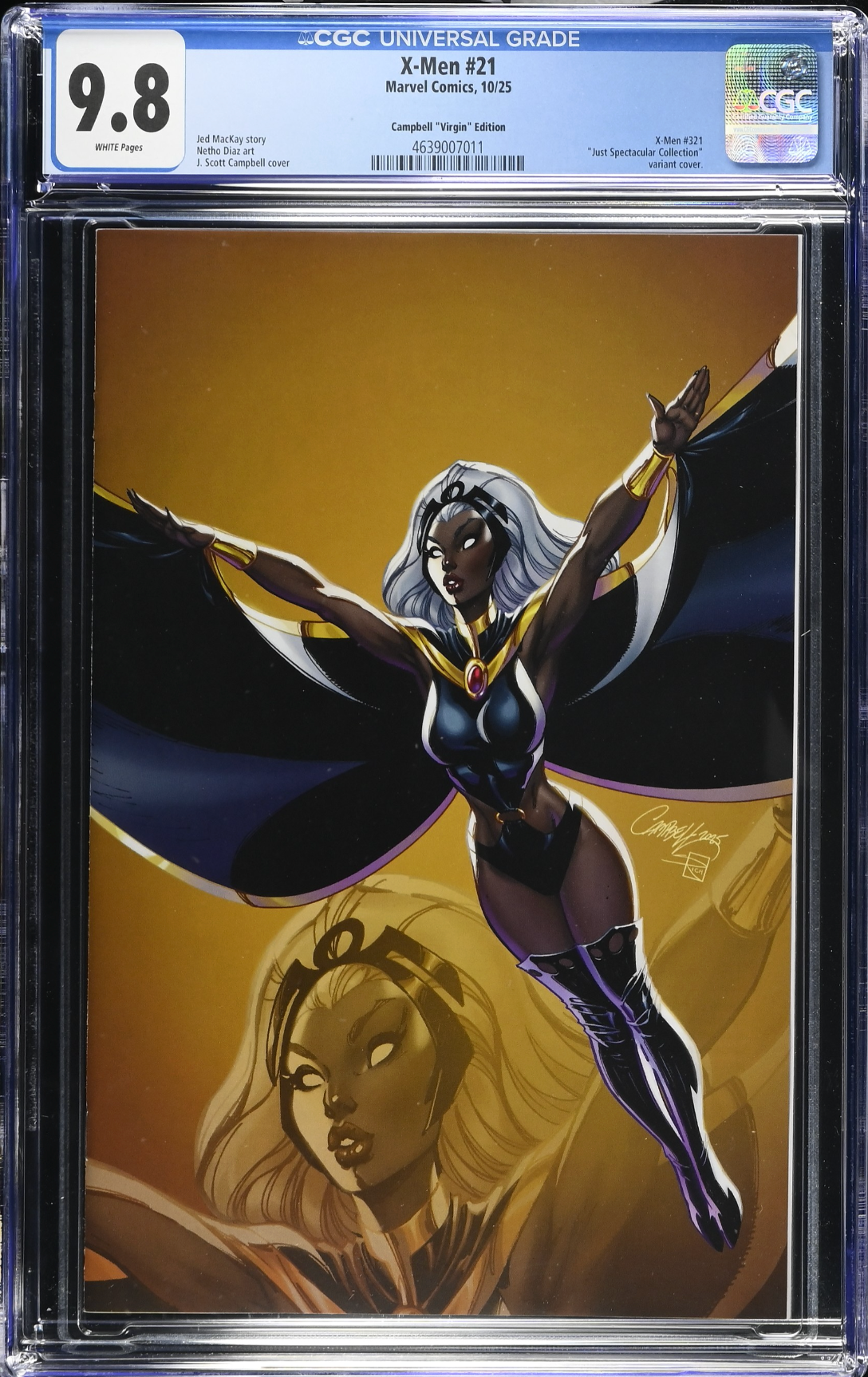 X-Men #21 Campbell Variant CGC 9.9