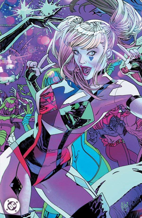 Gotham City Sirens: Unfit for Orbit #2 Cover D March Connecting Foil Virgin Variant (7/9/25)