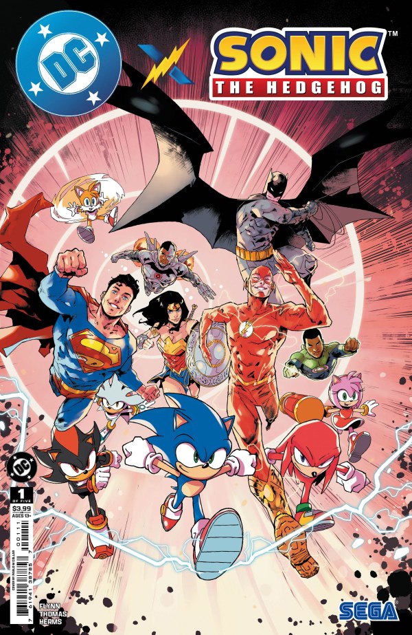 DC x Sonic the Hedgehog #1 Cover A Collar (3/19/25)