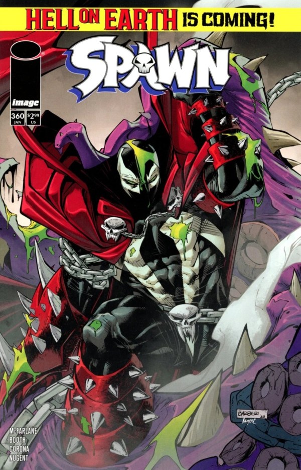 Spawn #360 Cover A Barberi (1/1/25)