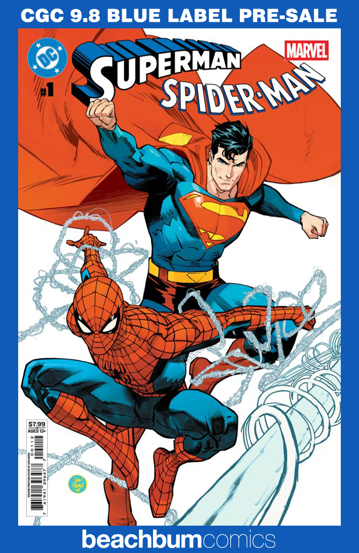 DC/Marvel: Superman/Spider-Man #1 Second Printing CGC 9.8
