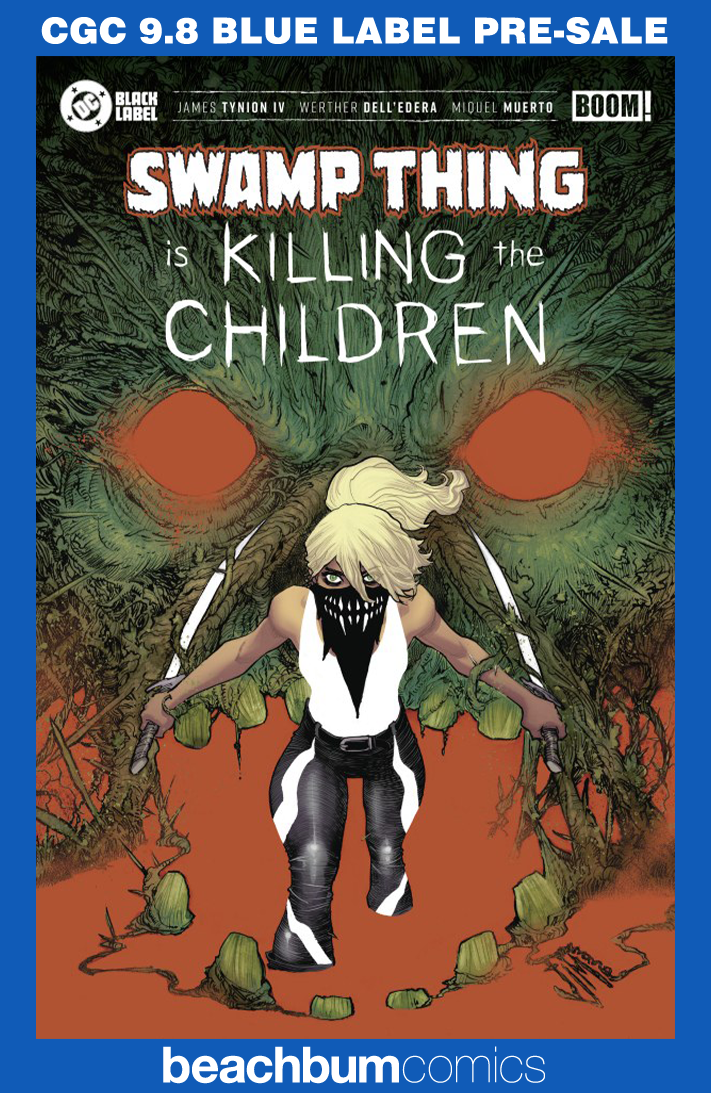 Swamp Thing is Killing the Children #1 Manapul Variant CGC 9.8