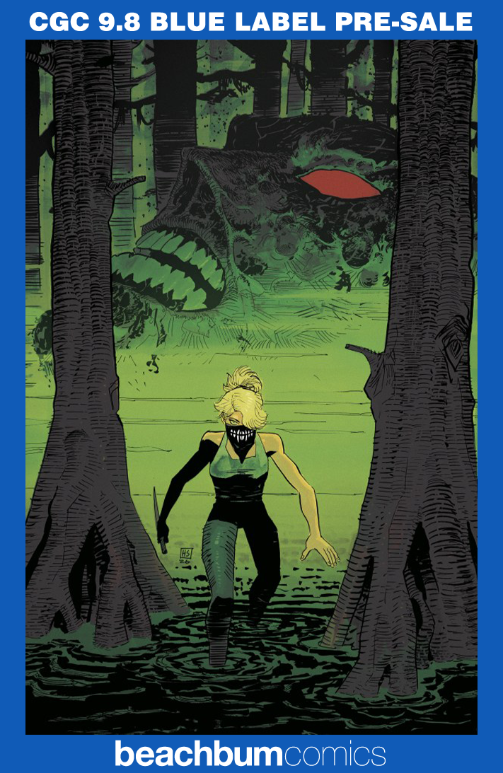 Swamp Thing is Killing the Children #1 Sherman 1:100 Virgin Retailer Incentive Variant CGC 9.8