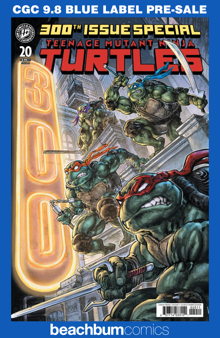 Teenage Mutant Ninja Turtles #20 (#300) - Cover A - CGC 9.8