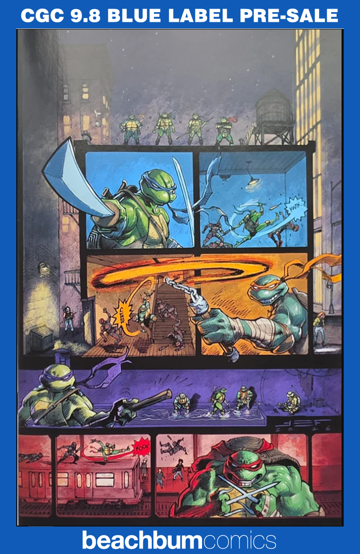 Teenage Mutant Ninja Turtles #20 (#300) Ferreyra Blind Bag Variant CGC 9.8 (RARE)