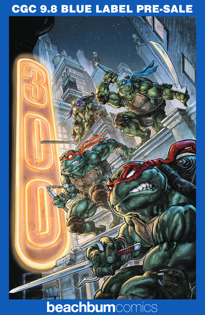 Teenage Mutant Ninja Turtles #20 (#300) Williams II Virgin Blind Bag Variant CGC 9.8