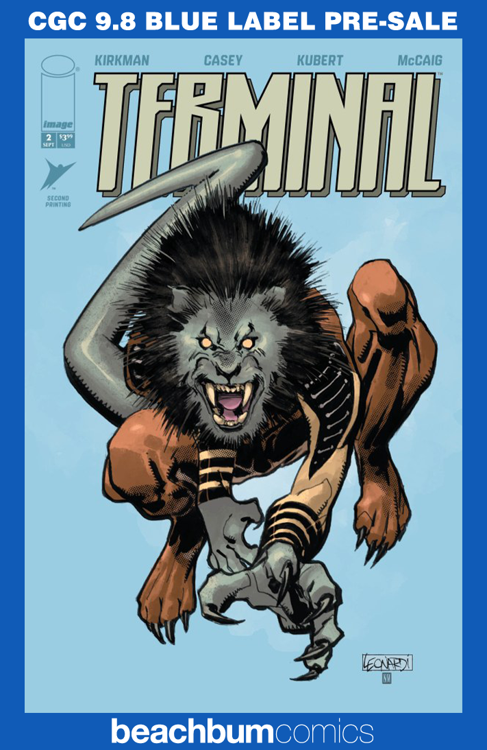 Terminal #2 Second Printing CGC 9.8