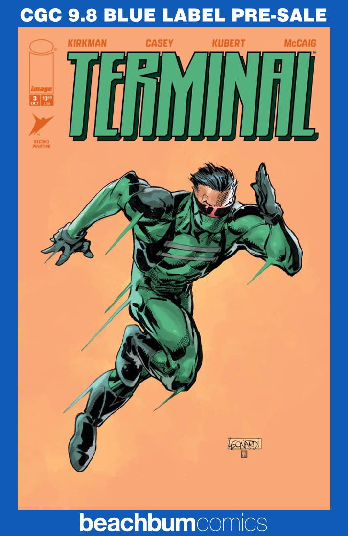 Terminal #3 Second Printing CGC 9.8