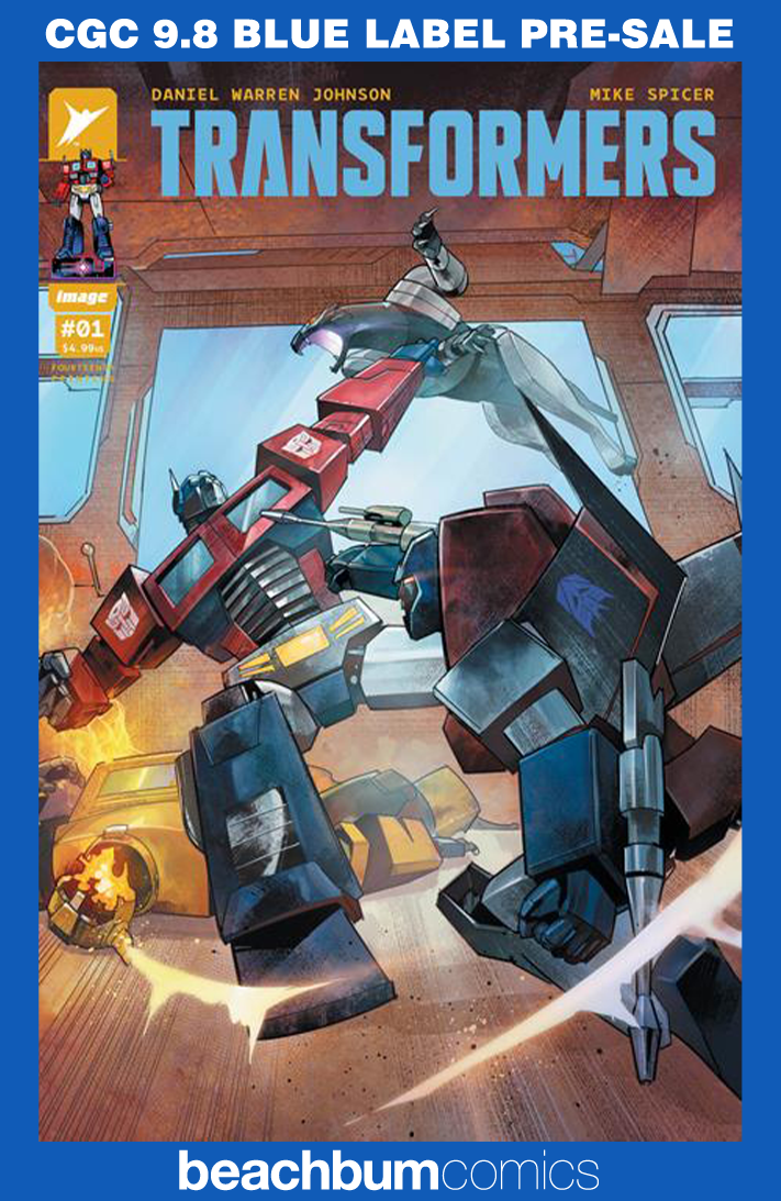 Transformers #1 Fourteenth Printing CGC 9.8