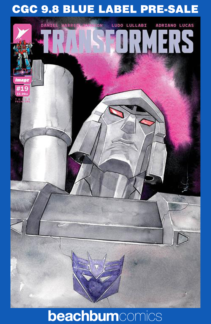 Transformers #19 Third Printing CGC 9.8