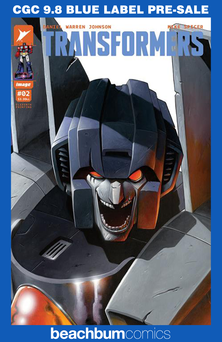 Transformers #2 Eleventh Printing CGC 9.8
