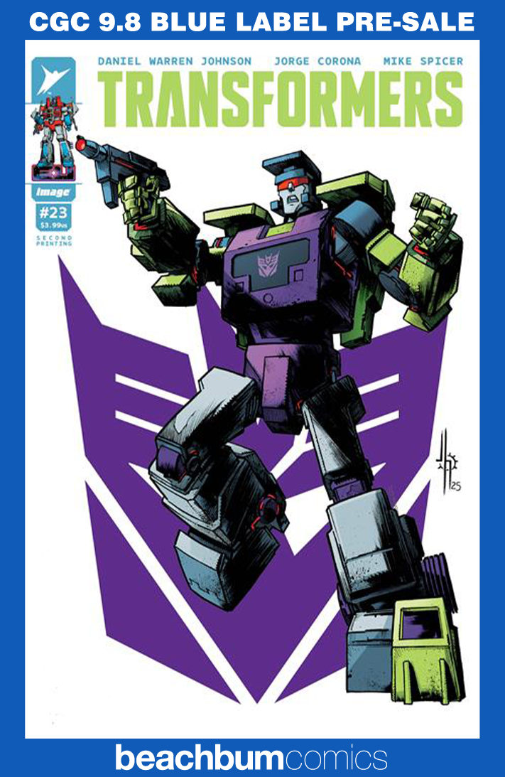 Transformers #23 Second Printing CGC 9.8